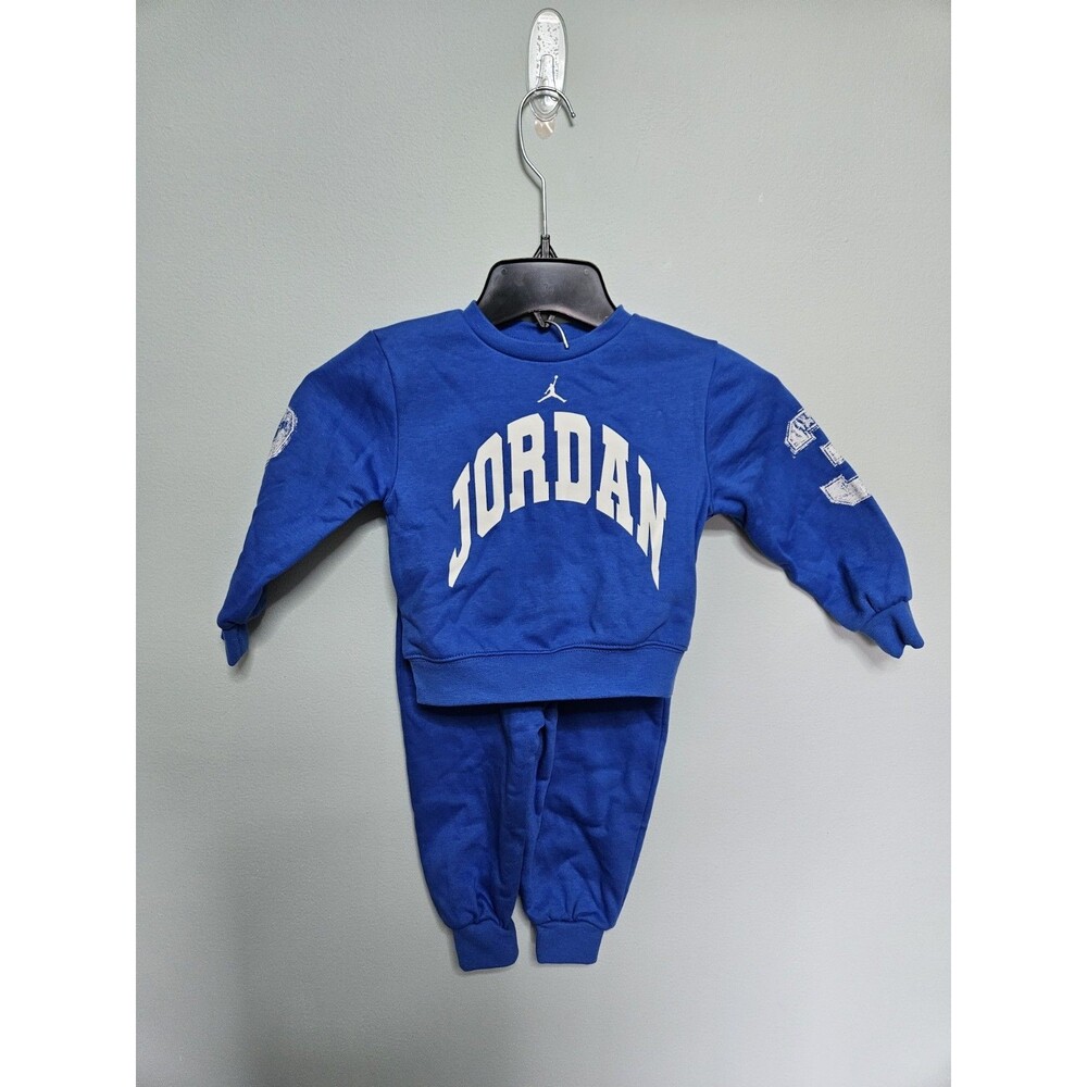 Jordan kid sweatsuit Jacket Joggers Set 2T Blue